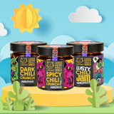 J.Kinski's fiery organic sauce combo